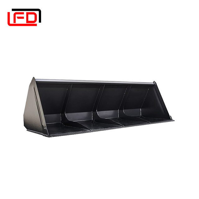 2.4-meter All-round Bucket Durable Bucket with Bevelled Wear Steel Buckets for Excavator Excavator Tilt Bucket