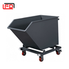 Self Dumping Hopper Dumpster Tipping Trash Bin Forklift Dump Hopper