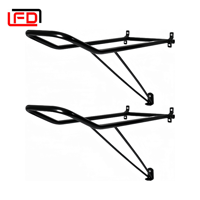 Collapsible Saddle Rack, Wall Mount Black Saddle Stand Portable Saddle Pad Rack