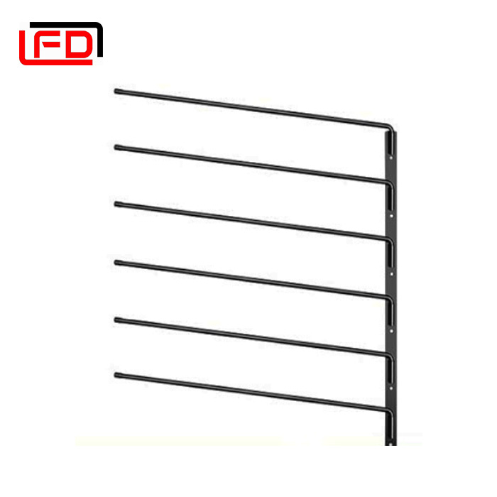 Saddle Pad Rack Stand- Horse Blanket Rack Wall Mount with 6 Heavy Duty 180 Degree Swing-Out Swinging Bars, Blanket Rack
