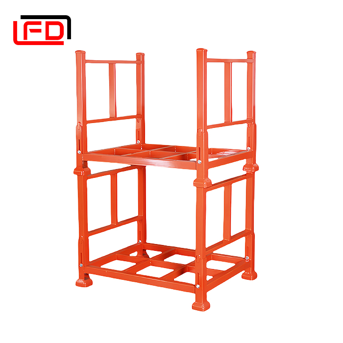 Heavy-Duty Metal Stackable Racking for Tire Storage for Warehouse Use
