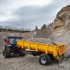 6T High Quality Dump Trailers Single Axle Dump Semi Trailer Dump Trailer Tipper