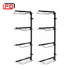 Saddle Rack Wall Mount Equestrian 4-Tier Heavy Duty Western And English Saddle Rack