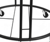 Ball Cart with Wheels, Black Metal Ball Cart Sports Ball Storage Bin Basketball Storage Bin Basketball Cart Ball Basket Storage Ball Bin