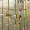 Galvanized Wire Mesh Container Metal Storage Wire Mesh Container Stackable Mesh Box Wire Cage Metal Bin Storage Container