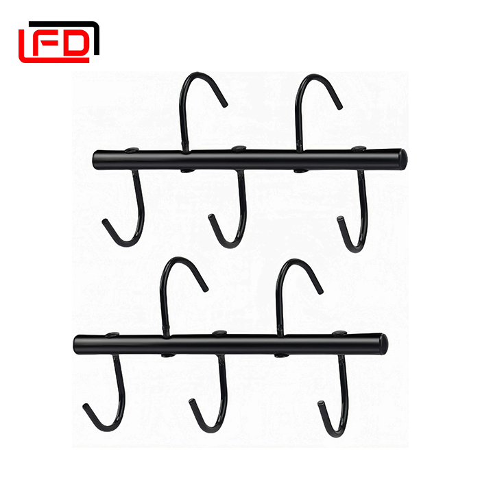 Tack Rack with Swivel Hooks 5 Hook Portable Bridle Rack 360 Degree Swivel Hooks