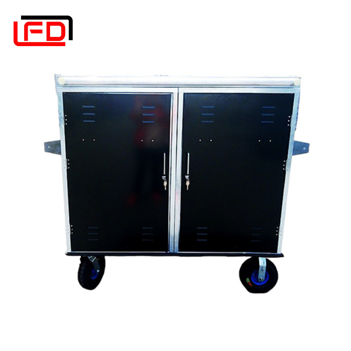 Portable Tack Box Horse Portable Box for Saddles Steel Horse Cabinet Saddle Box Wheels Horse Saddle Cabinet