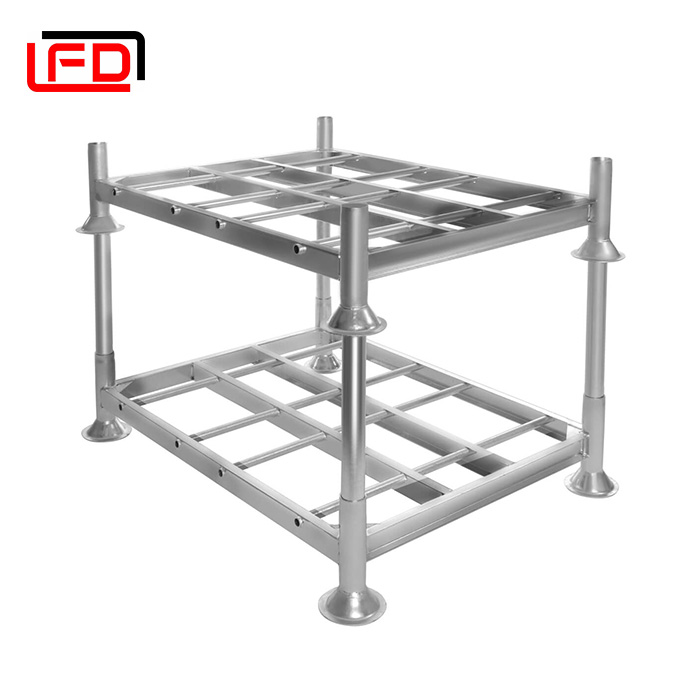 European Standard Industry Metal Collapsible Steel Portable Stacking Pallet Post Pallet