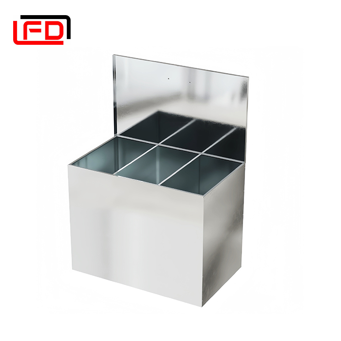 Horse Feed Bin 3 Compartment Farm Animal Food Storage Galvanised Metal