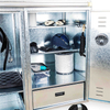 Steel Horse Cabinet Saddle Box Wheels Horse Saddle Tack Box Mobile Horse Metal Saddle Box