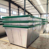 Supplier Custom Galvanised Outdoor Trailer Skip Bins Metal Skip Scrap Bins Recycling Dumpster