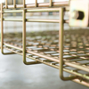 Galvanized Wire Mesh Container Metal Storage Wire Mesh Container Stackable Mesh Box Wire Cage Metal Bin Storage Container