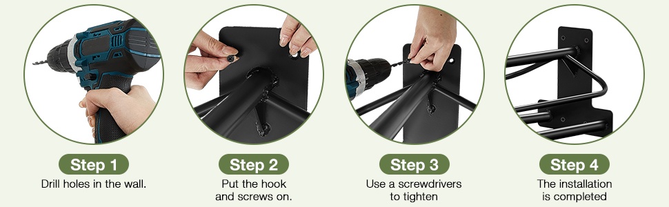 Full-Size Wall Mounted Horse Saddle Rack