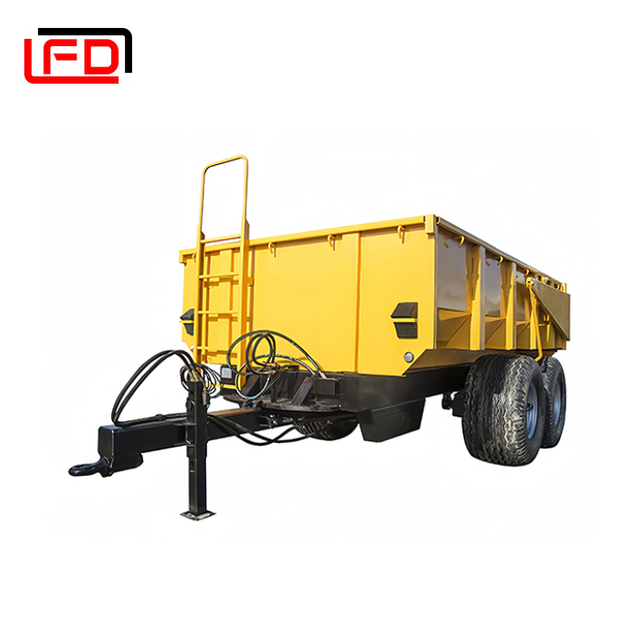 6T High Quality Dump Trailers Single Axle Dump Semi Trailer Dump Trailer Tipper