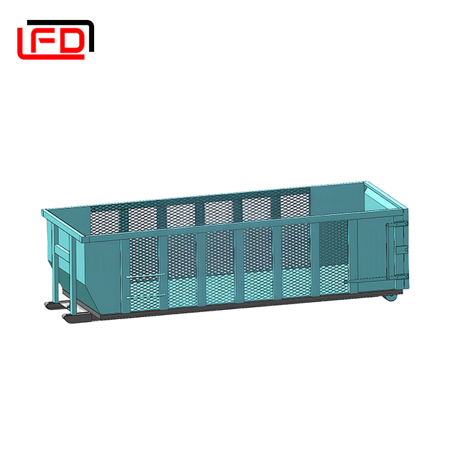 30-yard Cardboard Mesh sides Roll-off Dumpster Container