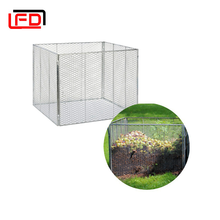 Galvanized Garden Compost Cage Compost Bin Garden Wire Compost Cage Wire Mesh Compost Bin