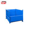 Factory Direct Folding Metal Box Folding Iron Frame Steel Plate Material Box Can Be Folded Stacking