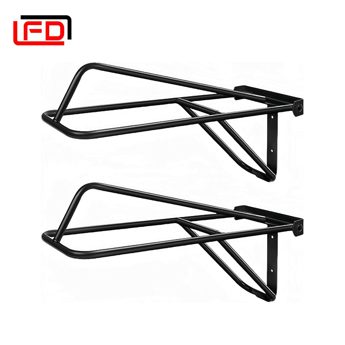 Portable Folding Saddle Rack Collapsible Saddle Storage Rack Wall Mount Black Saddle Stand
