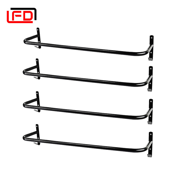 Blanket Rack with Bridle Hooks,Wall Mounted Removable Horse Blanket Bar for Hanging Horse Blankets Pads Saddle Blankets