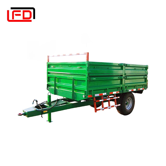 5T Farm Trailers Farm Hydraulic Tipping Farm Trailer Grain Tipper Trailer