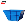 4 Cubic Yard Customized Outdoor Stackable Steel Metal Skip Bins Skip Dumpster Bin