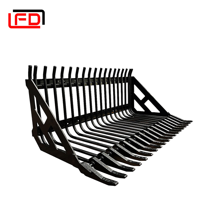 Stone Sorting Fork 1.5m Tractor Attachment Stone Forks Stone Bucket