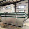 Supplier Custom Galvanised Outdoor Trailer Skip Bins Metal Skip Scrap Bins Recycling Dumpster