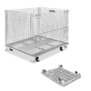 Heavy Duty Wire Mesh Container Stackable Wire Mesh Containers Wire Mesh Containers with Wheels