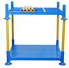 Heavy Duty Warehouse Factory Heavy Duty Adjustable Metal Pallet With Legs Storage Steel Stacking Rack