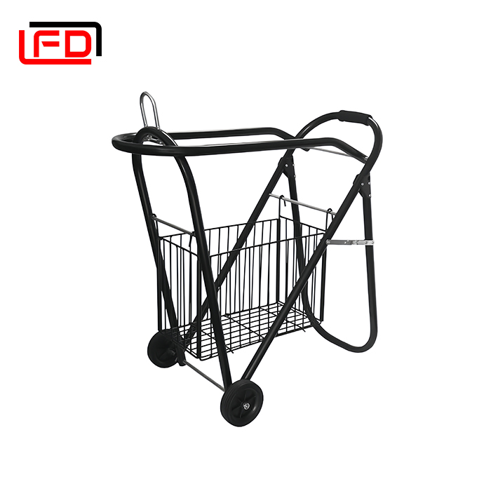 Heavy-Duty Construction Saddle Removable Grooming Basket for Storage