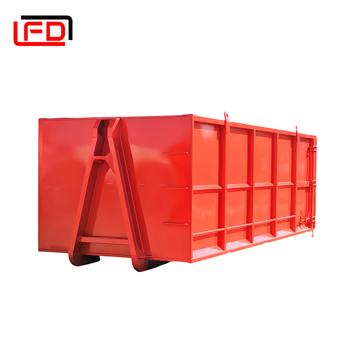 Industrial Waste Hook Lift Container Heavy-duty Waste Management Construction Bin Hook Lift Dumpster