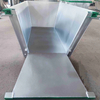 Supplier Custom Galvanised Outdoor Trailer Skip Bins Metal Skip Scrap Bins Recycling Dumpster